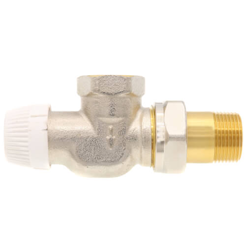 V2040ASL20 Resideo 3/4 Horizontal angle threaded radiator thermostatic valve