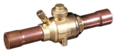 V34501 Sporlan 1/2 inch Ball Valve with Access Valve