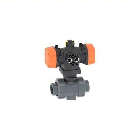 GF Piping Systems 199253063 Pneumatically Actuated 2-Way Ball Valve