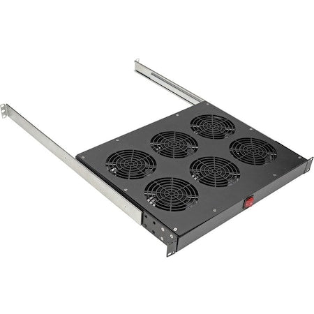 Tripp Lite SRFANTRAY6 Rack Accessory, Steel, 1 5/8 in H