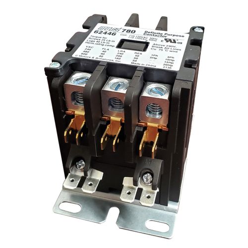 62446 Mars 3 Pole Contactor with Box Lug Termination 120V