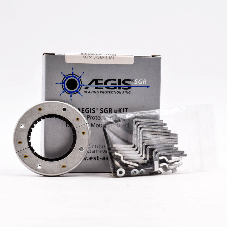 SGR-1.875-UKIT-1A4 Aegis Shaft Grounding Ring with Universal Mounting Brackets