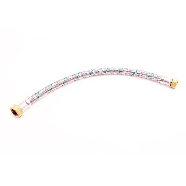 PC-00-0283 Enviro-tec Braid Flex Hose 1/2 inch x 3/4 inch, 18 inch length