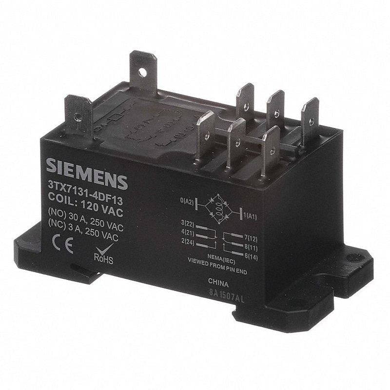 3TX7131-4DF13 Siemens DPDT Panel Mount Relay