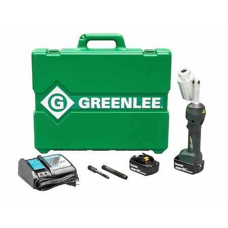 Greenlee LS100X11A Punch Driver Kit, 18.0V, Li-Ion, Cordless