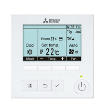 PAR-43MAAUB Mitsubishi Electric Deluxe Wired MA Remote Controller