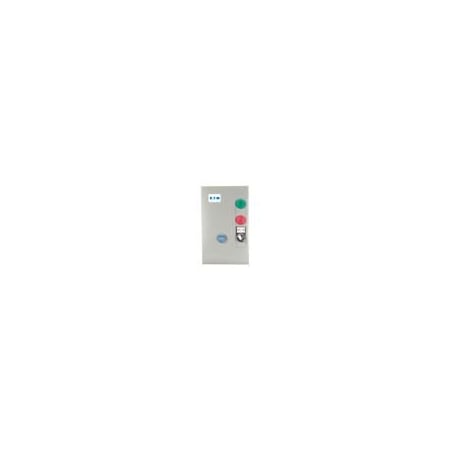 Eaton ECX09C1EAA-R63/B Nonreversing IEC Magnetic Motor Starter, 1 NEMA Rating, 208V AC, 3 Poles, 1NO/1NC