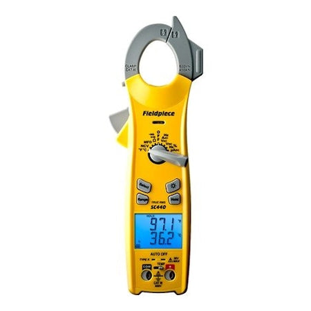 Fieldpiece SC440 Digital Clamp Meter, TRMS, 400A, 600V AC