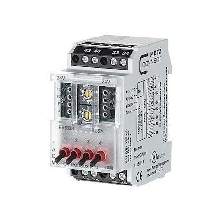 Metz Connect 11083013 Modbus Module, 24V AC/DC, 4 Outputs