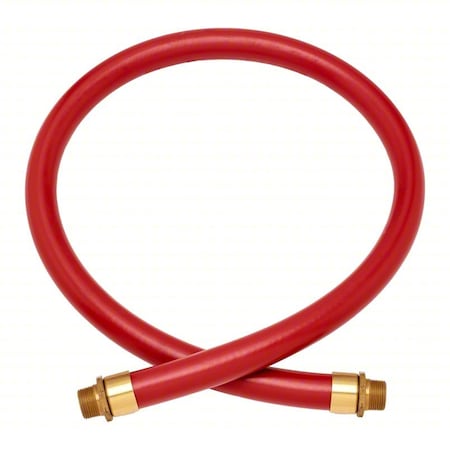Husky CP240900FABA Fueling Hose, 75 ft L, Red, 250 psi