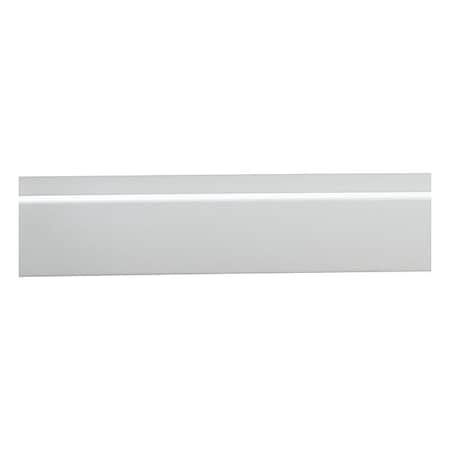 Acrovyn HRB20949N Handrail, White, Oval, 10 ft L