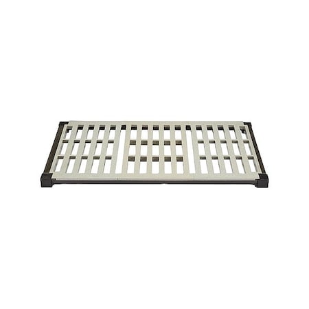 Cambro EWSSKA1848V580 Shelf Kit, 48 in L, Brushed Graphite