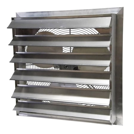 Canarm AX24-4 ShtMt Hzd ExhFn, 24In Bl, Alm, 115/208-230V