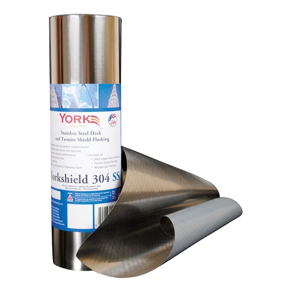304SS12 Soler & Palau 304 stainless steel flashing (12 in. W x 240 in. L)
