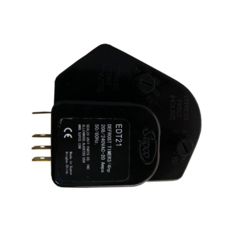 EDT21 Supco Electronic Defrost Timer 3/4 HP, 208/240V