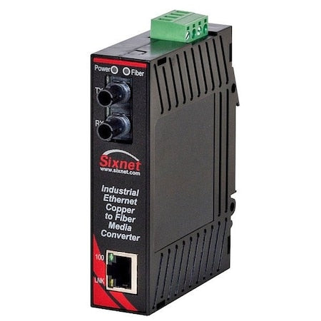 RED Lion SL-2ES-2ST Media Converter, RJ45,30V