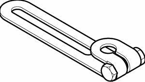 AM-116 Schneider Electric Splined Crank Arm for Actuator