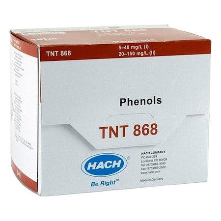 Hach TNT868 Phenols Vial Test, Vial