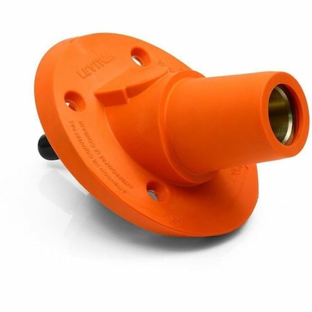 Leviton 17R24-SO Female Panel Mount Receptacle