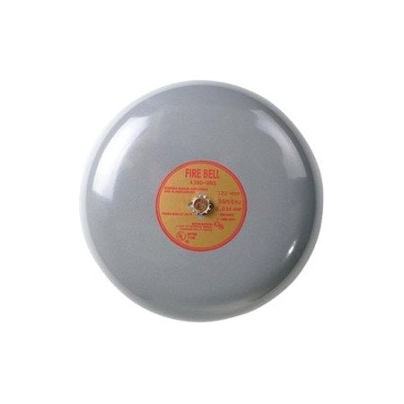 Edwards Signaling 438D-10N5-R Fire Bell, Red, 10 In.