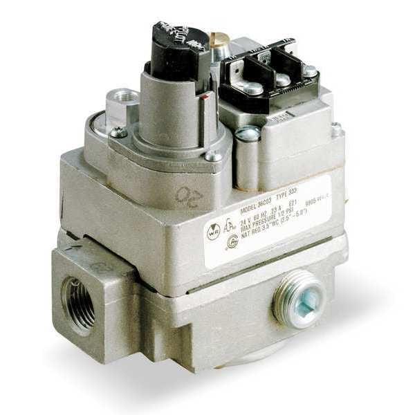 36C03-333 White-Rodgers Gas Valve for Natural Gas or Liquid Propane, Standing Pilot