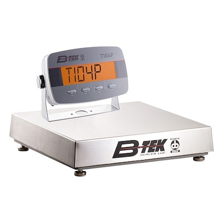 B-TEK BT-B-1818C-50-I-2 Industrial Bench Scale, 5g/0.005kg