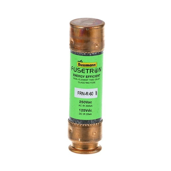 381423 Sporlan Fuse - Rk5 Dual Element Time Delay, 250V, 60 Amp, 13/16 x 3