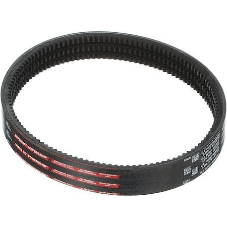 Gates 8/5VX1700 Banded Narrow Cogged V-Belt, Super HC Molded Notch PowerBand Belts, 5VX1700, 5VX, Ethylene Elastomeric, 170