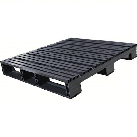 Jifram 05000389 Pallet, Black, 1500 lb cap.