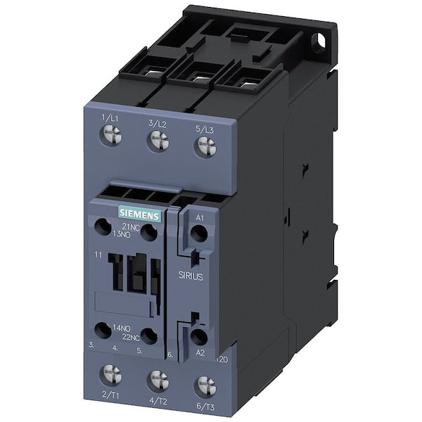 3RT2035-1AC20 Siemens 3-Poles 40A 24VAC Contactor