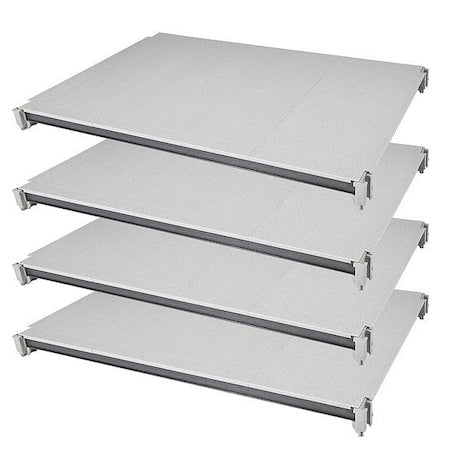 Cambro EXSK1836S4480 Shelf Kit, 36 in L, Speckled Gray
