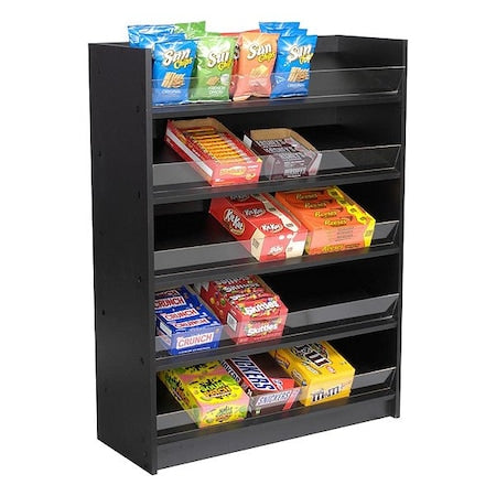 Specialty Store Services 7777BK Floor Display, Black, 48