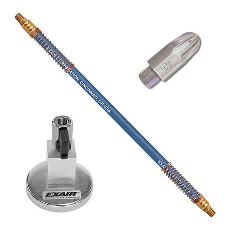 Exair 1103-9362 Blow Off Station, 12 in Hose L, 10 scfm