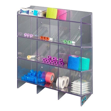 Poltex PHLEB3 Phlebotomy Supplies Organizer, Clear