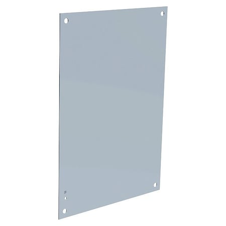 Nvent Hoffman A36N24MP Interior Panel, 16 Gangs, Steel