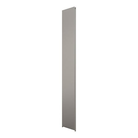 Hadrian 541014-901 Partition Pilaster, Silver, 14 in W