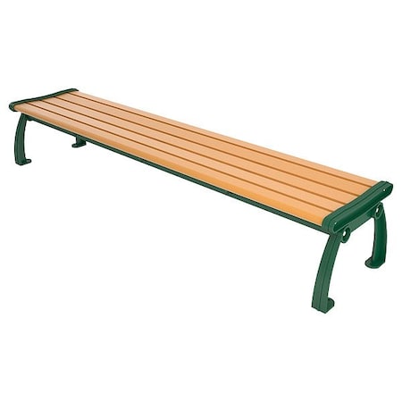 Ultrasite PB 8CEDGFHERBAC Outdoor Bench, 96 in L, Cedar
