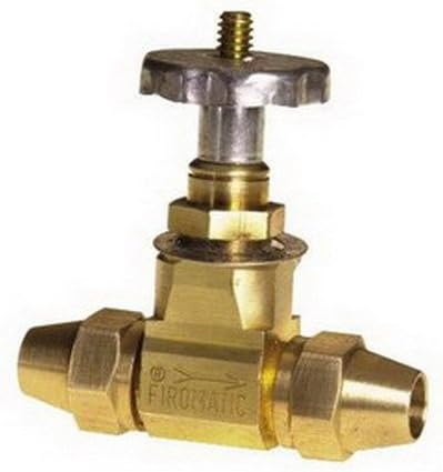 B105F Firomatic 3/8 Flare x 3/8 Flare Globe Fusible Valve