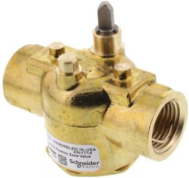 VT2223 Schneider Electric 1/2 NPT two-way zone valve body