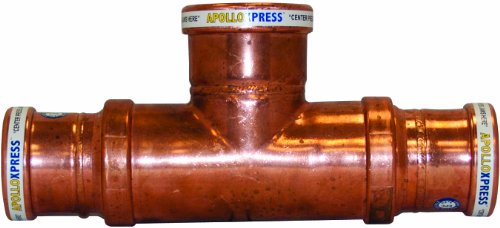 10068005 Apollo Valves Copper Reducer Fitting 3 inch by 1/2 inch