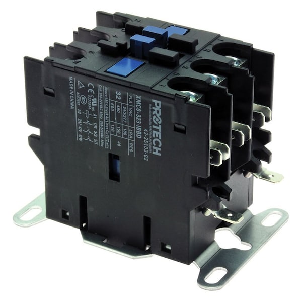 42-25103-02 Rheem 3-Pole 208/230V 32A Contactor (3)