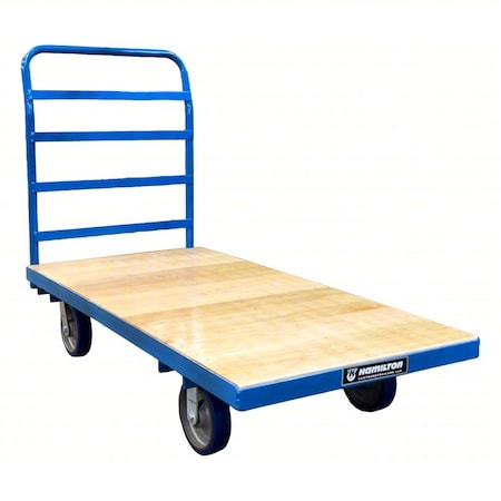 Hamilton PB1108-H-SPB3060 Platform Truck, Blue, 2,000 lb