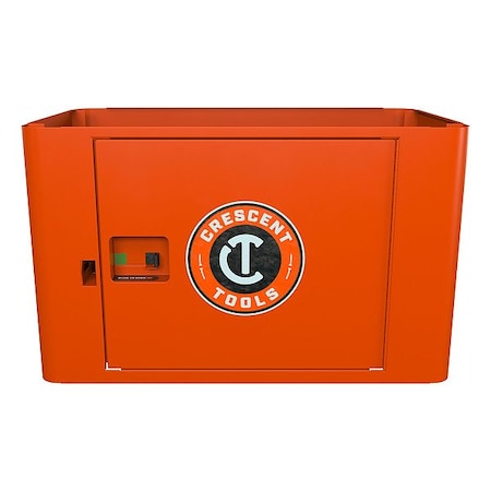 Crescent IUC1DLCRM Utility Cart Panel, Orange