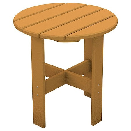 Ultrasite PB ADTRASTCED Patio Table, 18 in Dia, Cedar