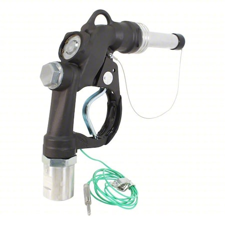 Husky 13736218N Aviation Fuel Nozzle, Black, 7 in AlumSpout