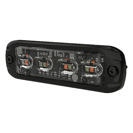 Code 3 CD3802RBAW Warning Light, Amber/Blue/Rd/Wht, 12-24V