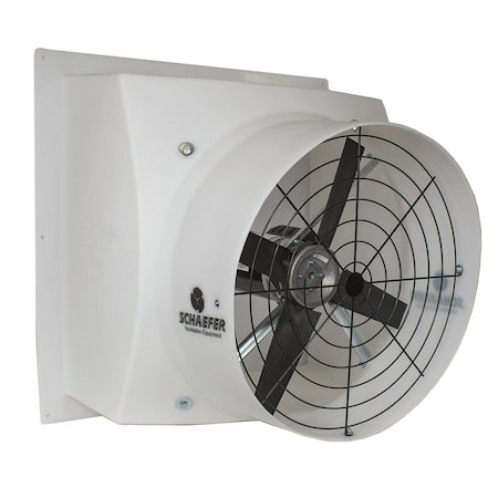 Schaefer PFM244P12 Exhaust Fan, 24 Blade dia., Polyethylene