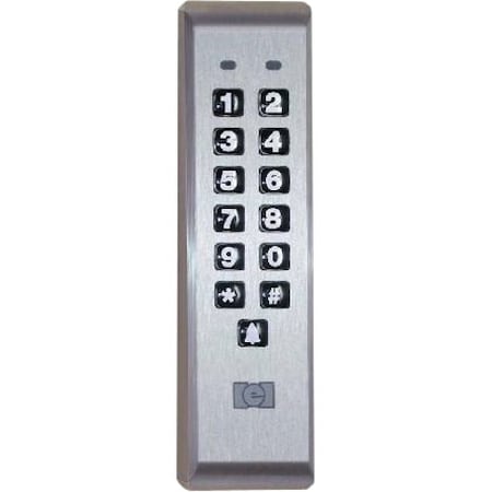 Linear 212ILM-BZ Weather Resistant Keypad, 6-31/64