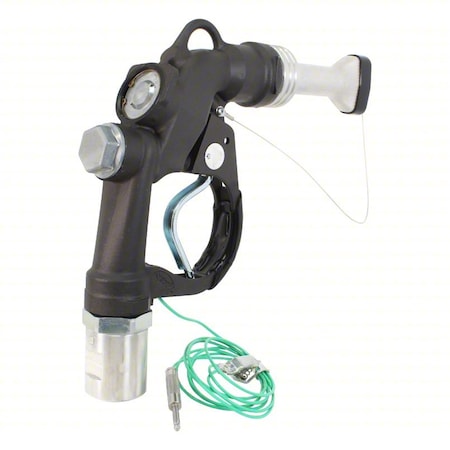 Husky 13731218N Aviation Fuel Nozzle, Black, 7 in AlumSpout