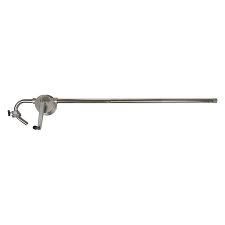 DAYTON 38Y793 HandPump, Rotary, 304SS, 12.8 oz/stroke